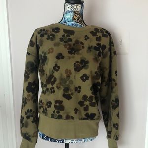 Anthropology scotch and soda print sweatshirt!